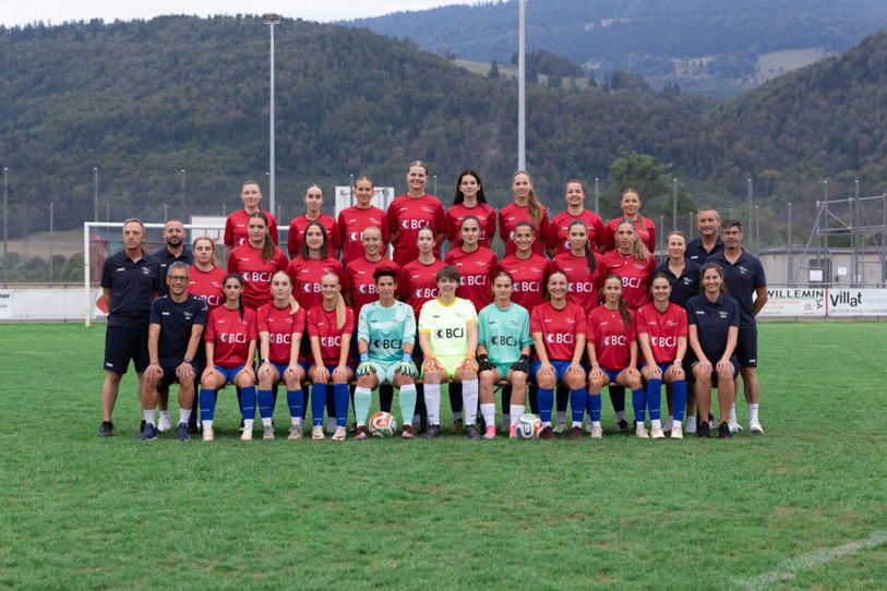Un match de gala attend l'équipe féminine du FC Courrendlin-Courroux. (Photo : FCC-C)