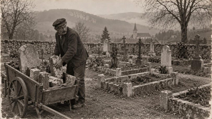 Les pierres volées par Arthur Mérillat étaient revendues à des particuliers. Source : Image générée par l’IA
