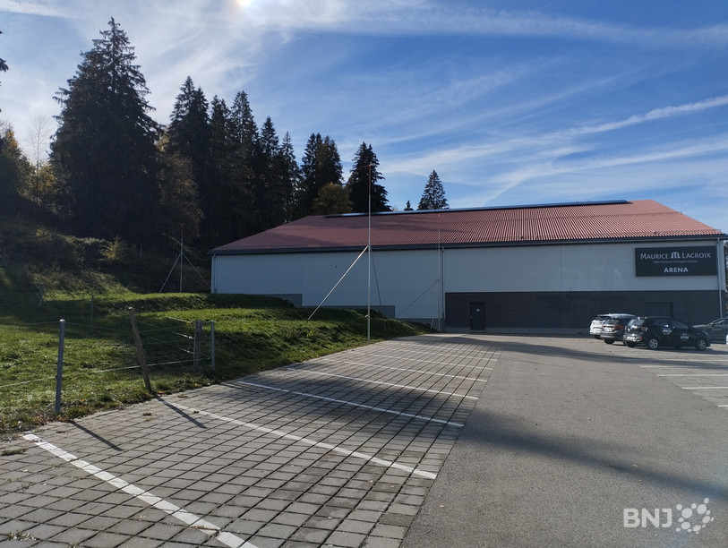 La nouvelle halle prendra place à côté de la Maurice Lacroix Arena et du Centre de Loisirs de Saignelégier.