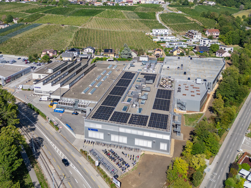L'entreprise Mikron s'est agrandie sur son site de Boudry. (photo : Mikron)