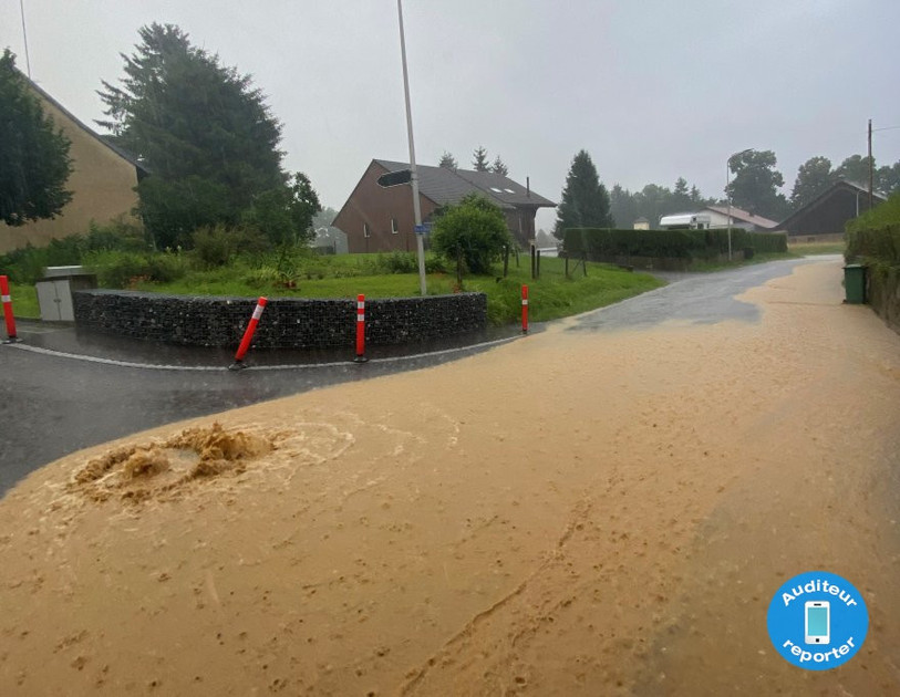 Le village d'Alle a de nouveau les pieds dans l'eau...