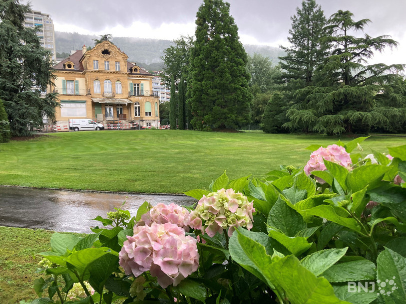 Le gérant du DTK à Neuchâtel, Thomas Menant, se charge des animations à la villa Perret cet été.