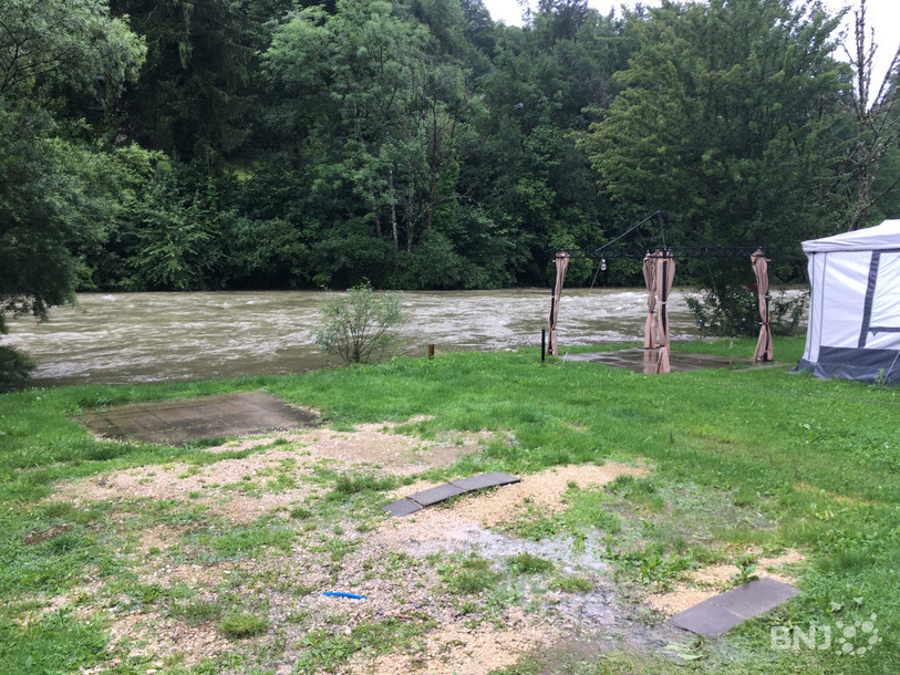 Le niveau du Doubs a augmenté de 4 cm en quelques heures mardi.