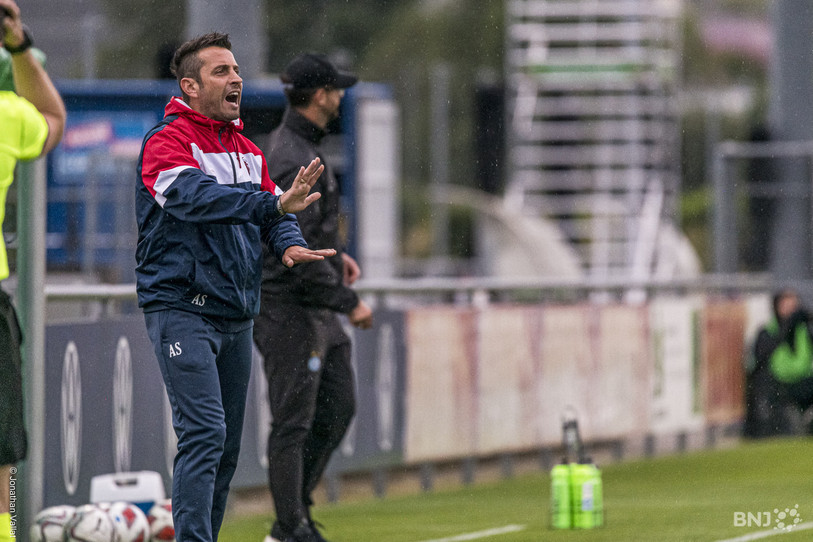 Anthony Sirufo enregistre six arrivées dans le contingent du FC Bienne (photo : Jonathan Vallat).