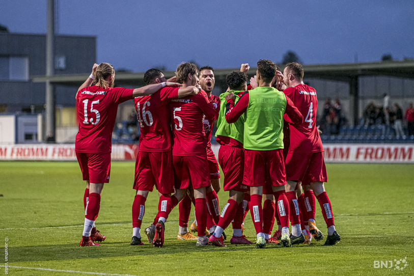 Le FC Bienne trouvera Black Stars sur son chemin en Coupe de Suisse. (photo : Jonathan Vallat).