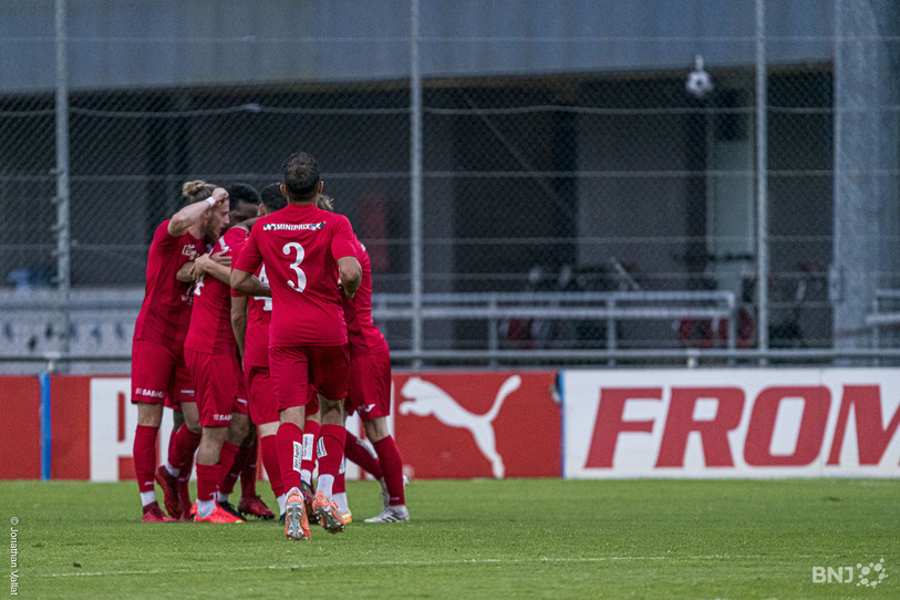 Les joueurs du FC Bienne ont remporté leur dernier match de préparation jeudi soir. (photo : archives Jonathan Vallat).
