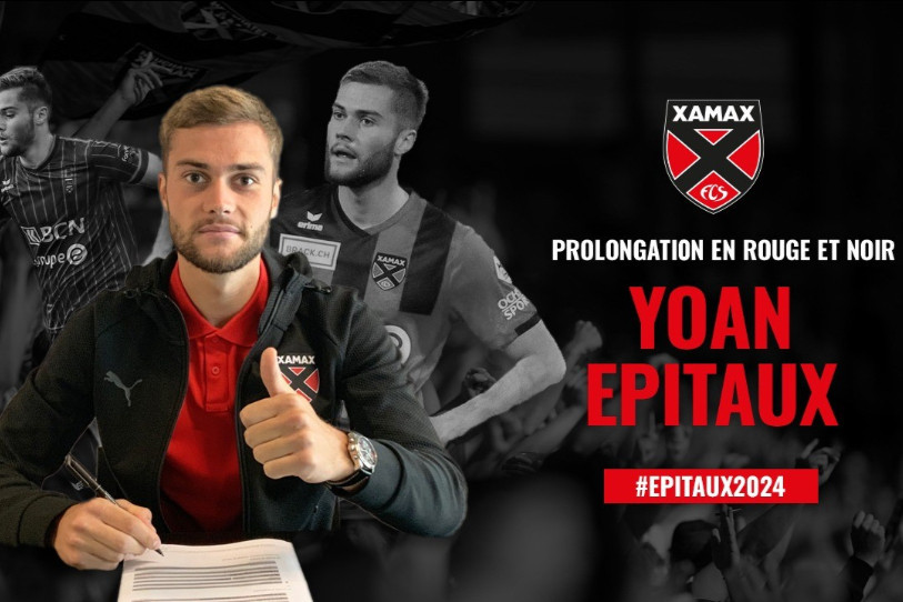 Yoan Epitaux reste fidèle à Neuchâtel Xamax. (Photo : Neuchâtel Xamax).