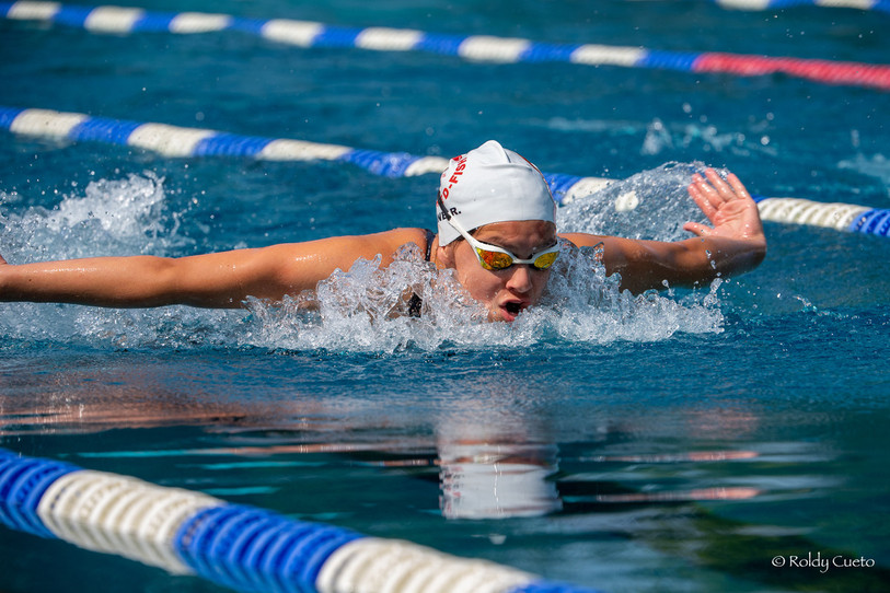 La jeune Loane Richard a remporté le titre lors du 100m papillon. (Photo: Red-Fish).