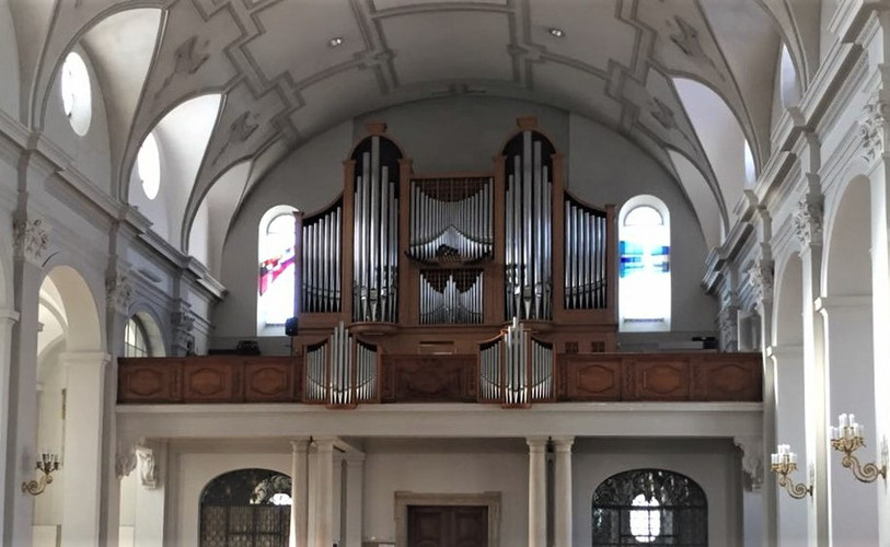 L'orgue de Saignelégier sera au coeur de plusieurs concerts ces prochains mois. (Photo : François Lopinat).