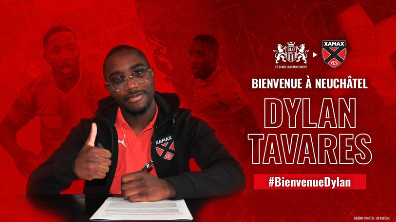 Dylan Tavares va amener de la profondeur au banc neuchâtelois. (Photo: Neuchâtel Xamax FCS)