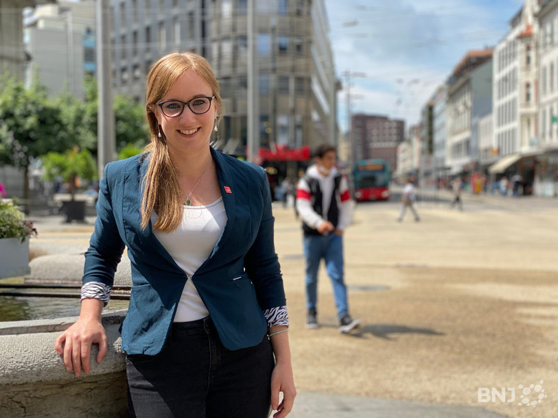 Âgée de 31 ans, Lena Frank est conseillère municipale à Bienne.
