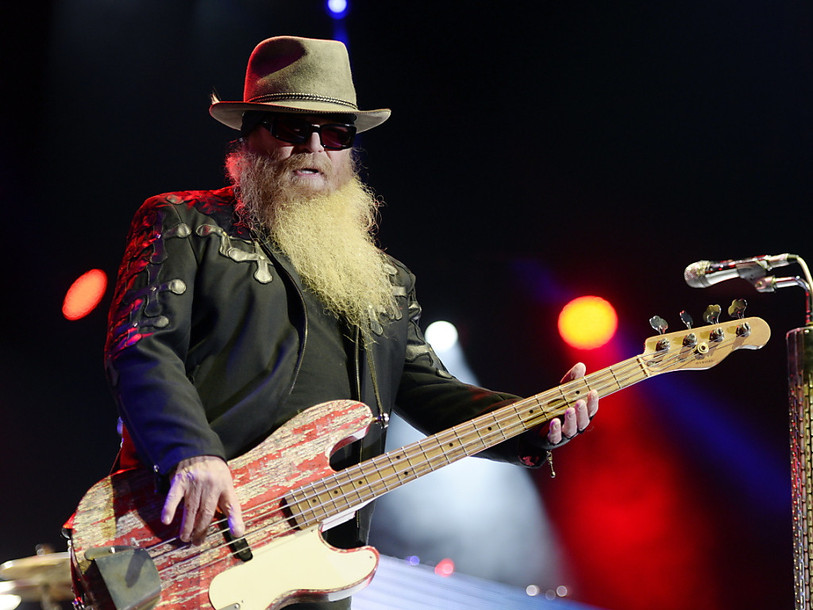 Joe Michael « Dusty » Hill, le bassiste de ZZ Top, est décédé à l'âge de 72 ans. (Photo : KEYSTONE/EPA/WALTER BIERI).