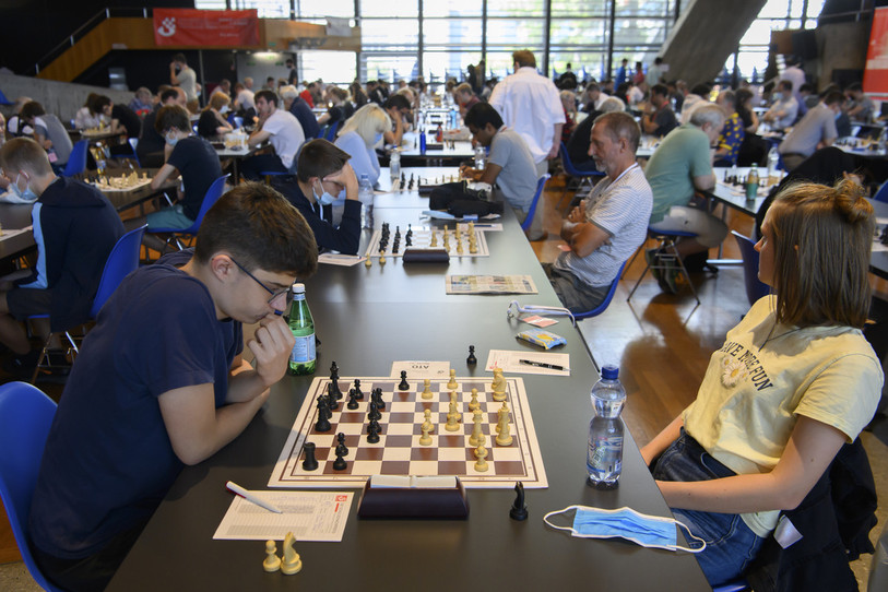 La première académie d'échecs vient d'ouvrir en Suisse. (Photo : KEYSTONE / Anthony Anex).