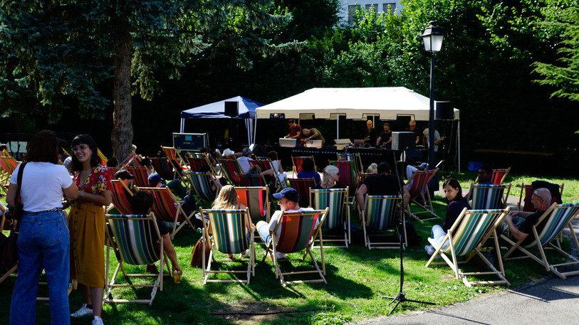 Musique, détente et découverte sont au programme de cette 12e édition bruntrutaine des Digitales. (Photo : Muzak).