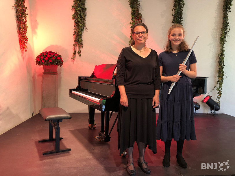 Nathalie Stalder Jeanbourquin et Mathilde Jeanbourquin ont donné un concert lundi à St-Ursanne. 