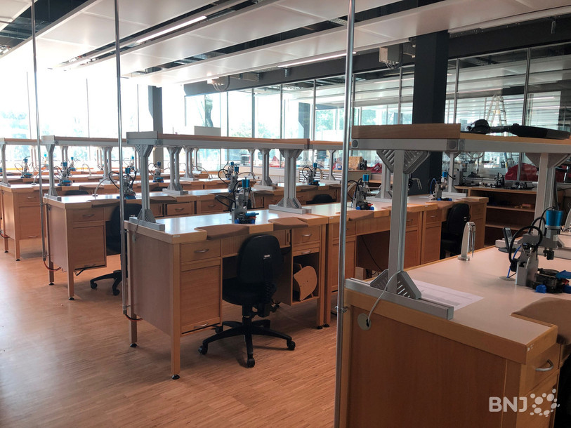 Les employés vont travailler dès lundi dans des locaux flambant neufs.