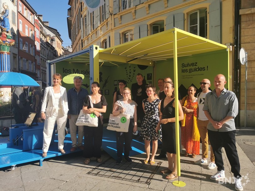 Le container interactif itinérant aura pour objectif de promouvoir l'offre muséale de la ville.