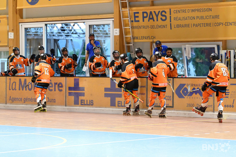Pas de Coupe d'Europe à domicile pour le SHC Rossemaison. (Photo : Georges Henz/archives).