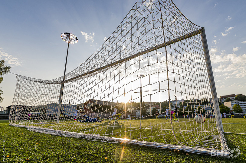 Le stade de La Charrière à La Chaux-de-Fonds (photo: Jonathan Vallat)