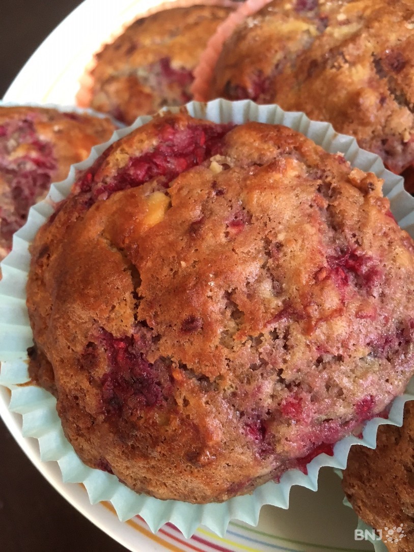 muffin framboises