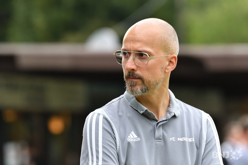 Frédéric Burger a rendu son tablier d'entraîneur à sept journées de la fin du championnat. (Photo : Georges Henz)