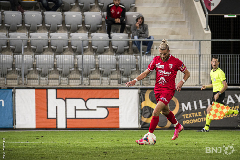 Brian Beyer a permis au FC Bienne de revenir à hauteur des St-Gallois. (photo : Jonathan Vallat).