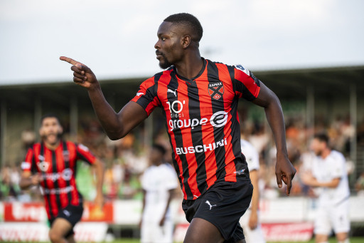 Louis Mafouta a marqué 26 réussites pour Neuchâtel Xamax durant son aventure « rouge et noir ». (photo Keystone/Bott)