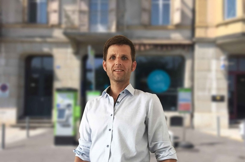 François Derouwaux sera le chef du nouvel office de la mobilité en Ville de Neuchâtel. (Photo : Ville de Neuchâtel)