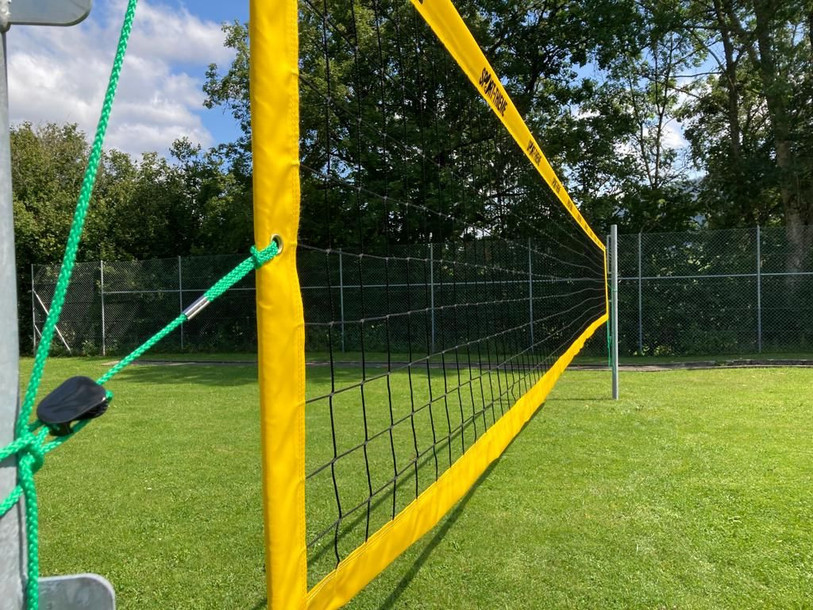 Le nouveau terrain pourra être utilisé par le VBC La Suze, mais aussi par toute autre personne désireuse de s'adonner au volleyball. (Photo : Municipalité de Cormoret)