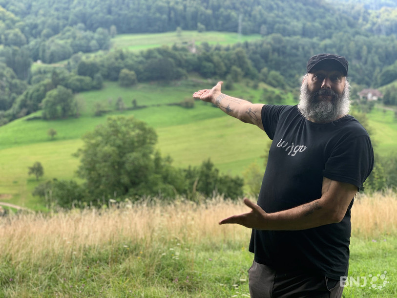 RFJ est allée se balader avec Christophe Meyer sur les hauts d'Asuel.