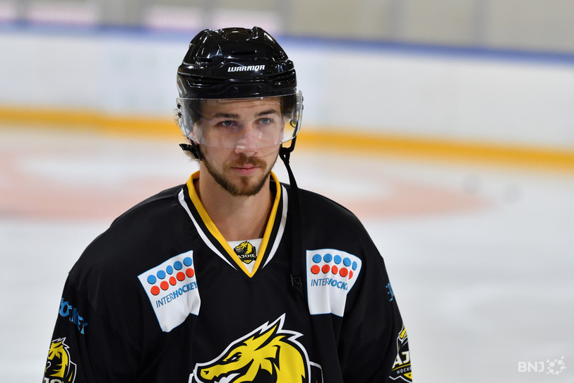 Jérôme Leduc a inscrit le 1er but du HC Ajoie samedi soir (photo : archives/Georges Henz).