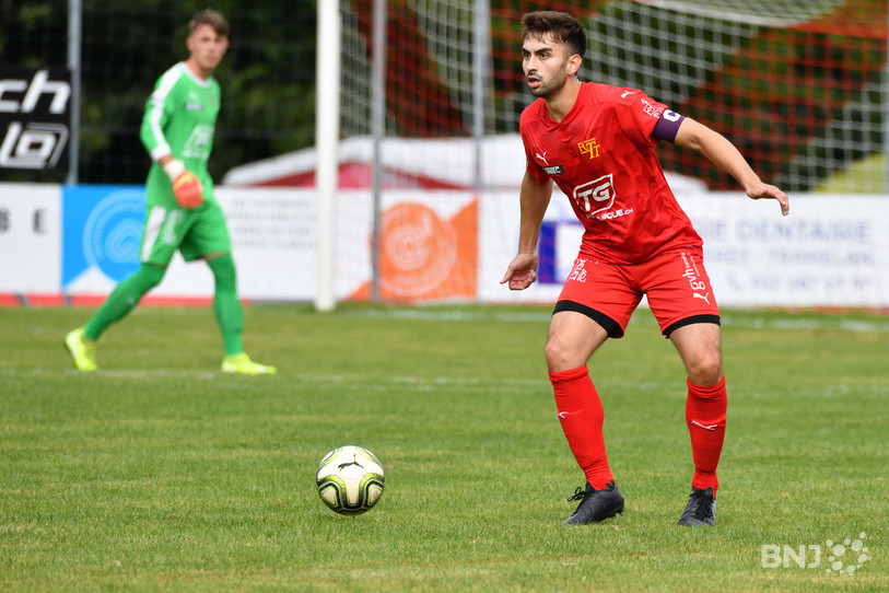 Téo Assuncao a montré la voie au FC Tavannes/Tramelan. (Photo : archives Georges Henz)