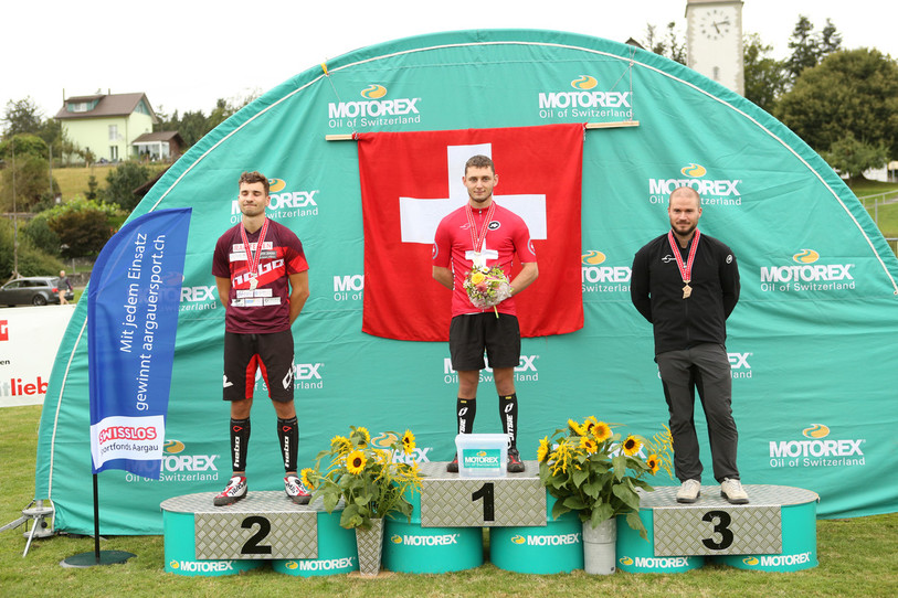 Premier titre de champion de Suisse pour Johan Buchwalder.