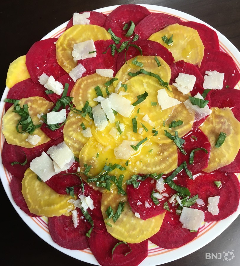 Carpaccio de betteraves