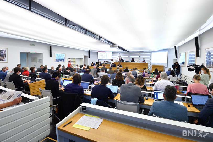Le Parlement jurassien est réuni ce mercredi à Delémont. (Photo : Georges Henz).