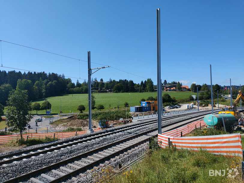 La nouvelle halte doit être construite dans le secteur de l'Orée-du-Bois. (Photo : archives)