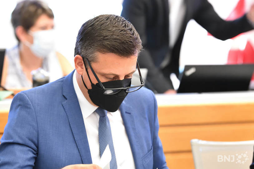 Le ministre jurassien de la santé Jacques Gerber. (Photo : Georges Henz).