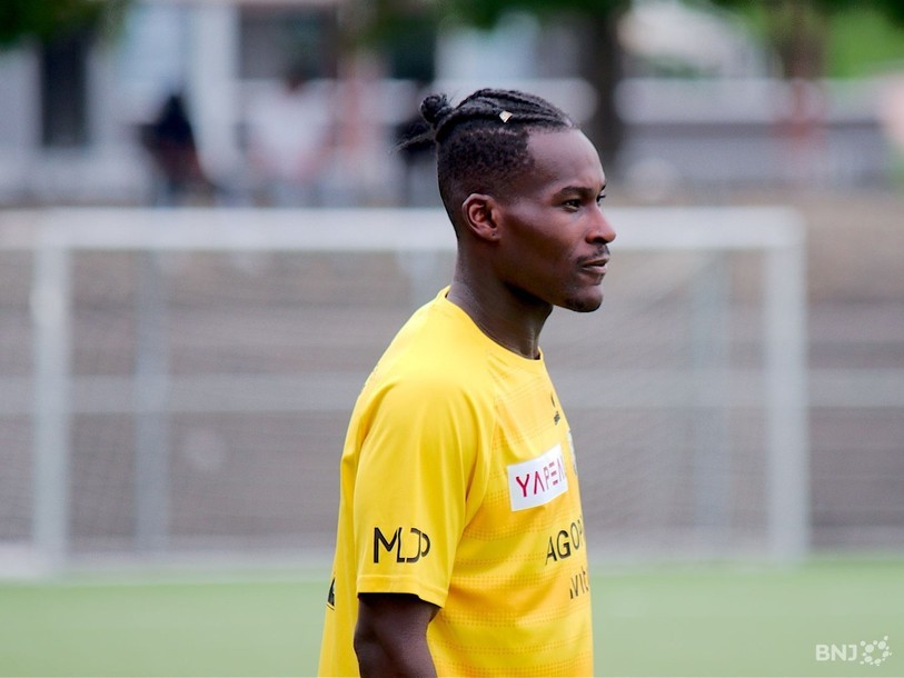Kevin Mapwata a inscrit le 2-0 pour les Chaux-de-Fonniers. (Photo: archives). 