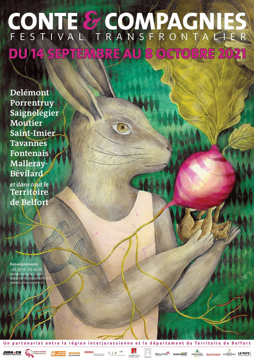 L'affiche de la 13e édition de Conte et Compagnies.
