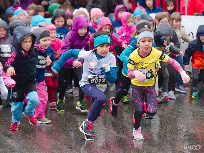 Les enfants de retour sur le BCN Tour. (Photo archives)