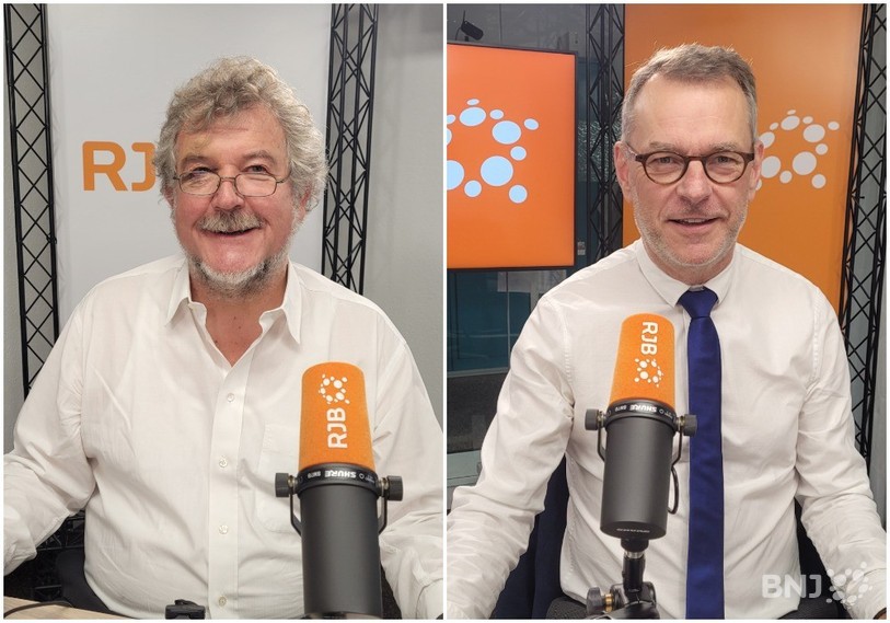 Marc Früh à gauche et Beat Feurer à droite