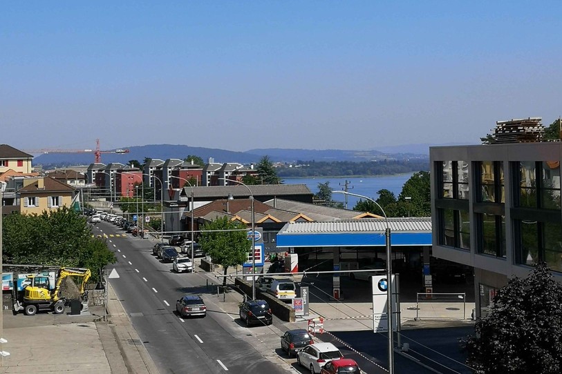 Les Portes-Rouges sont en pleine mutation. (Photo : Ville de Neuchâtel)