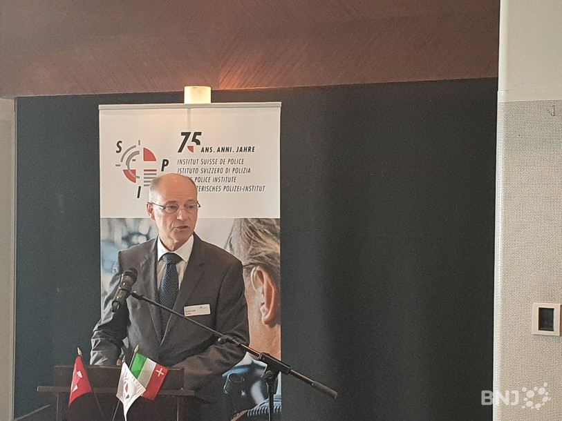 Stefan Blättler, président du Conseil de fondation de l'ISP et commandant de la Police cantonale bernoise.