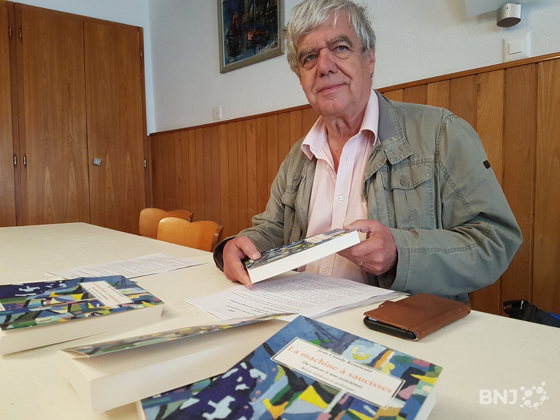 Jean-Claude Rennwald et son nouveau livre
