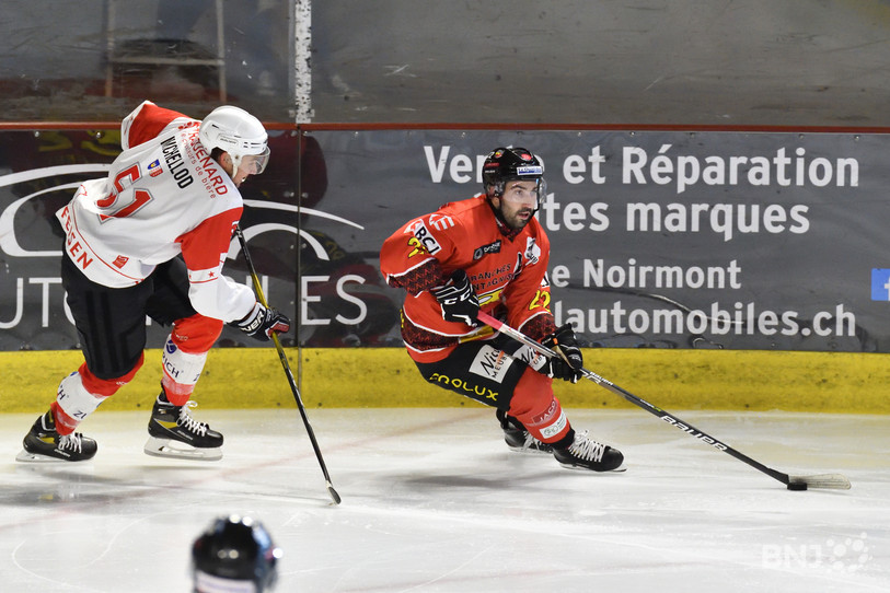 Thimothé Tuffet et ses coéquipiers ont devancé leur adversaire samedi (photo : Georges Henz).