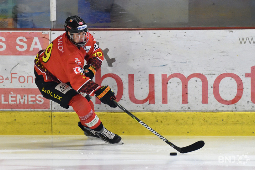 David Beuret a montré la voie à suivre au HC Franches-Montagnes (photo : archives Georges Henz)