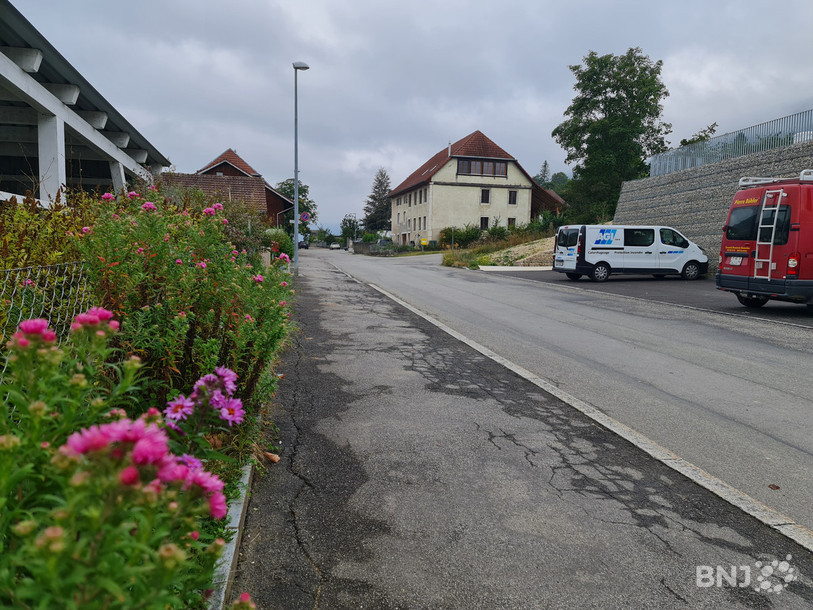 La portion ouest de la rue « Sur le Crêt » et la totalité de celle « Champs-Martin » sont concernées par cette vaste réfection.