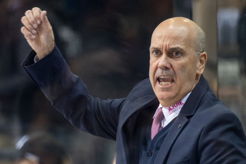 Gary Sheehan a besoin d'évacur la tension et le stress des matches avec des balades dans la forêt de Porrentruy (photo : KEYSTONE/Marcel Bieri).