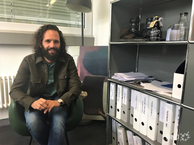 Mathieu Kottelat a fondé l'atelier Karma il y a dix ans.