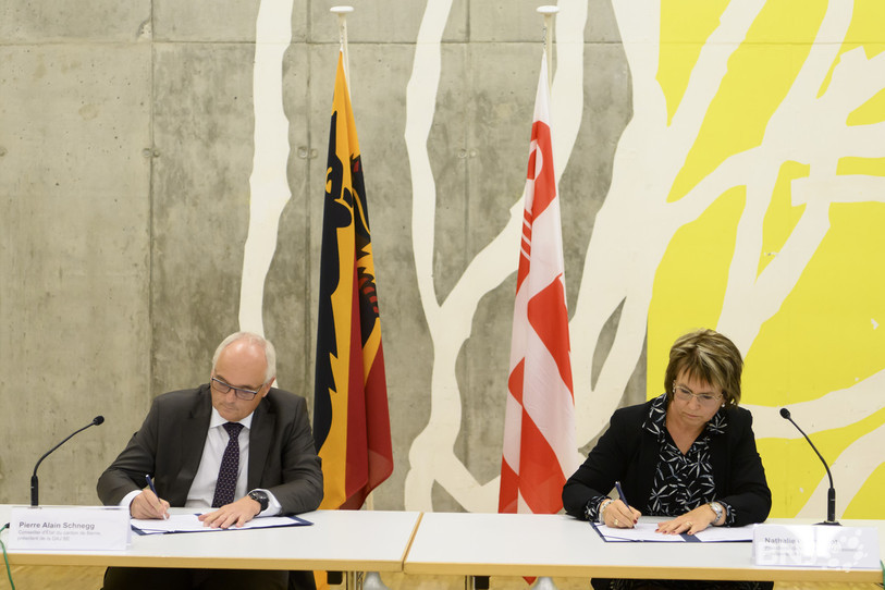 Le canton de Berne veut aller aussi vite que possible, mais en défendant ses intérêts, a expliqué le Gouvernement. (Photo : KEYSTONE/Anthony Anex).